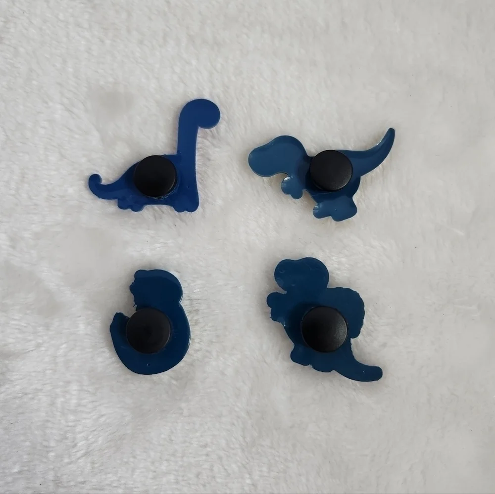 Crocs Jibbitz Dinosaur Shoe Charms Set of 4